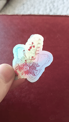 video gif pour stickers holo.gif