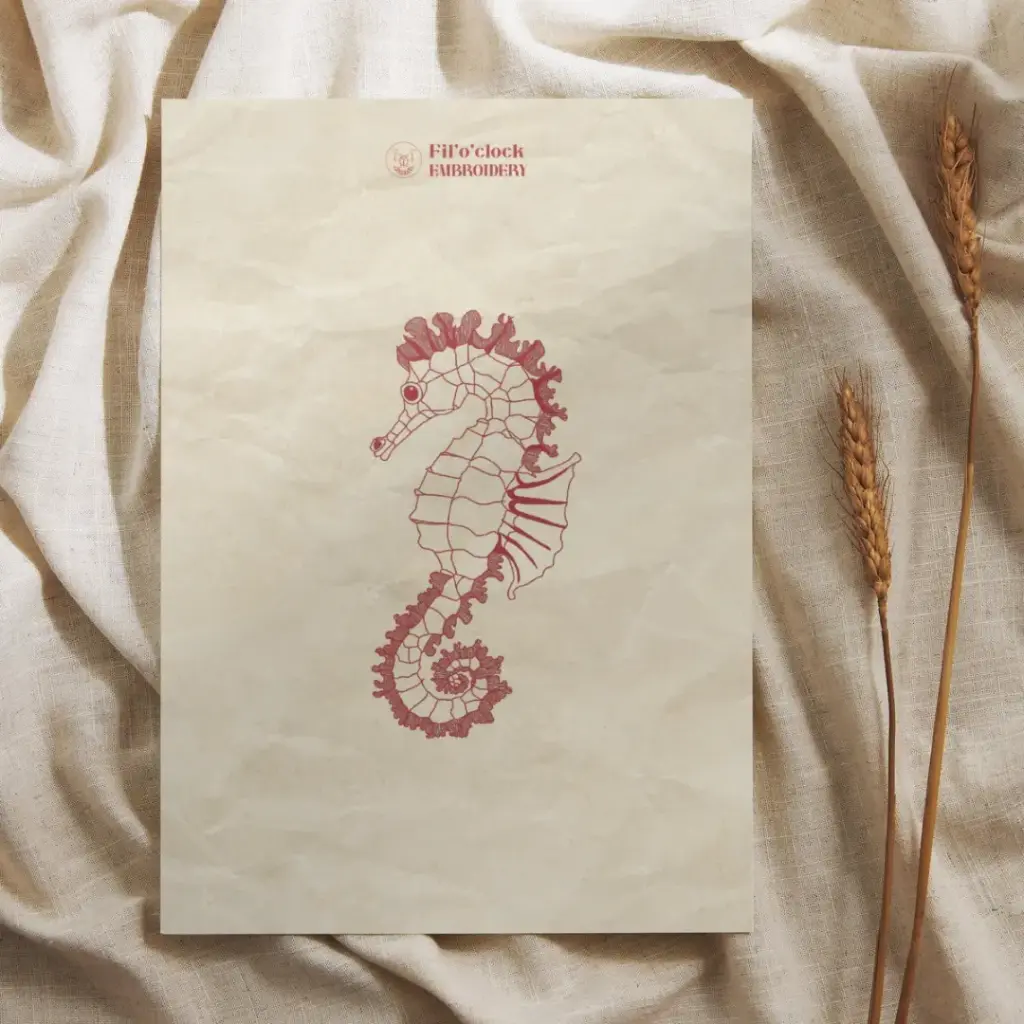 Carte illustrée Hippocampe 3