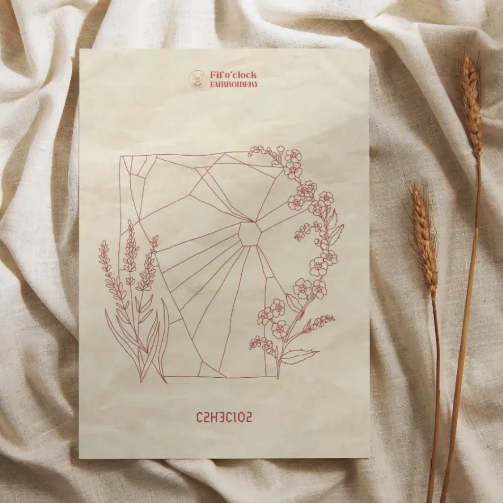 Carte illustrée Toile d'araignée 3