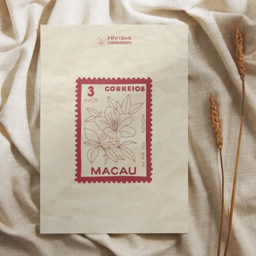 Carte illustrée Timbre 3