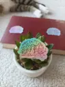 Sticker holographique & illustré - Crabe de Calicot